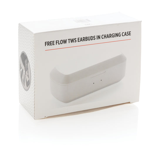 Free Flow TWS earbuds in charging case - Custom Wood Designs
