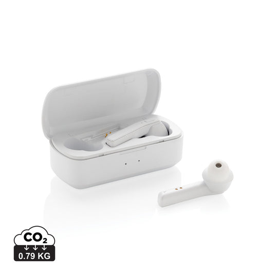 Free Flow TWS earbuds in charging case - Custom Wood Designs