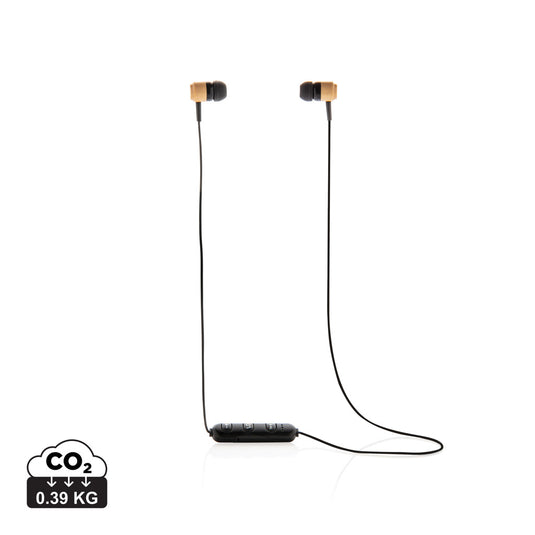 Bamboo wireless earbuds - Custom Wood Designs