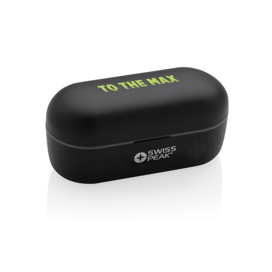 Swiss peak TWS earbuds - Custom Wood Designs