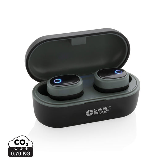 Swiss peak TWS earbuds - Custom Wood Designs