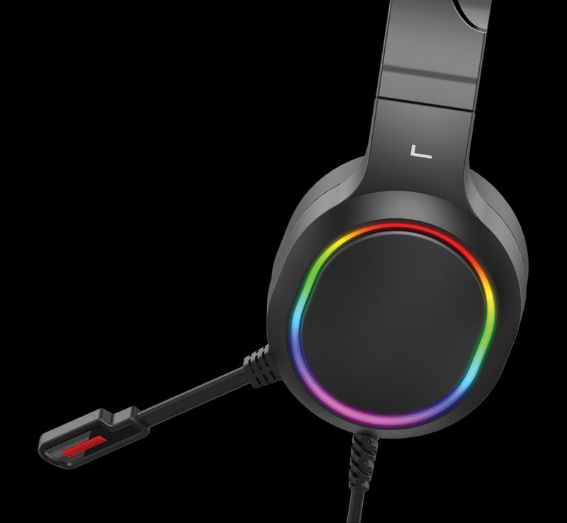 Load image into Gallery viewer, RGB gaming headset - Custom Wood Designs
