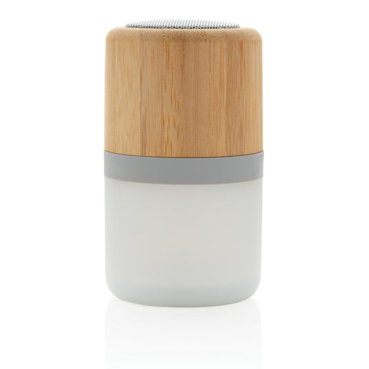 Bamboo colour changing 3W speaker light - Custom Wood Designs