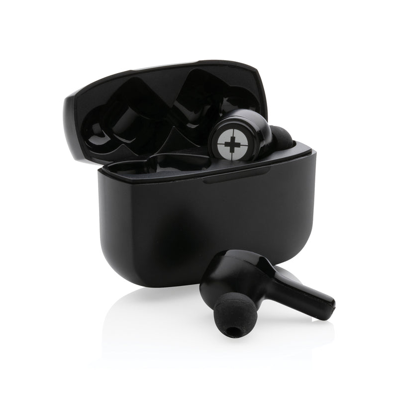 Load image into Gallery viewer, Swiss Peak ANC TWS earbuds - Custom Wood Designs
