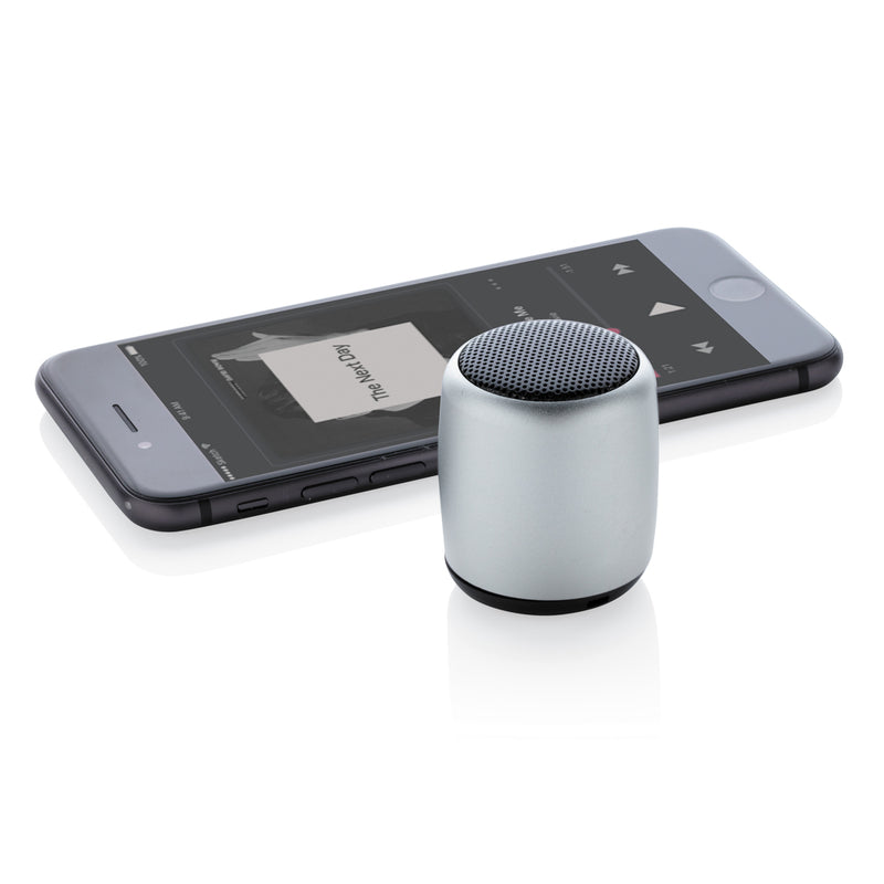 Load image into Gallery viewer, Mini aluminium wireless speaker - Custom Wood Designs
