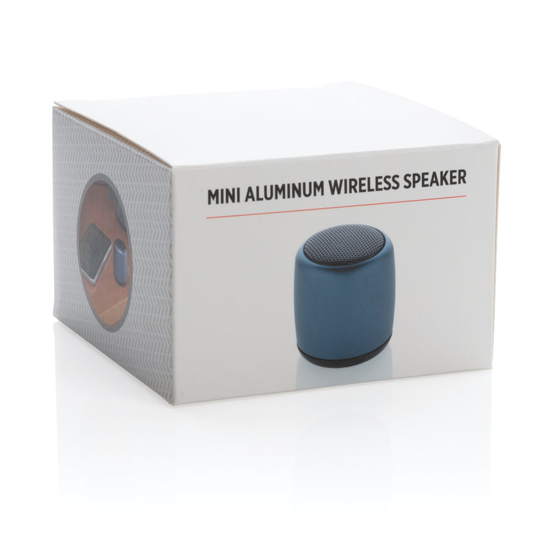 Load image into Gallery viewer, Mini aluminium wireless speaker - Custom Wood Designs
