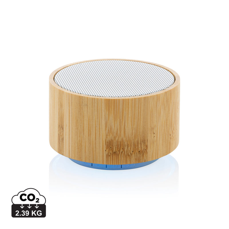 Load image into Gallery viewer, RCS recycled plastic and bamboo 3W wireless speaker - Custom Wood Designs
