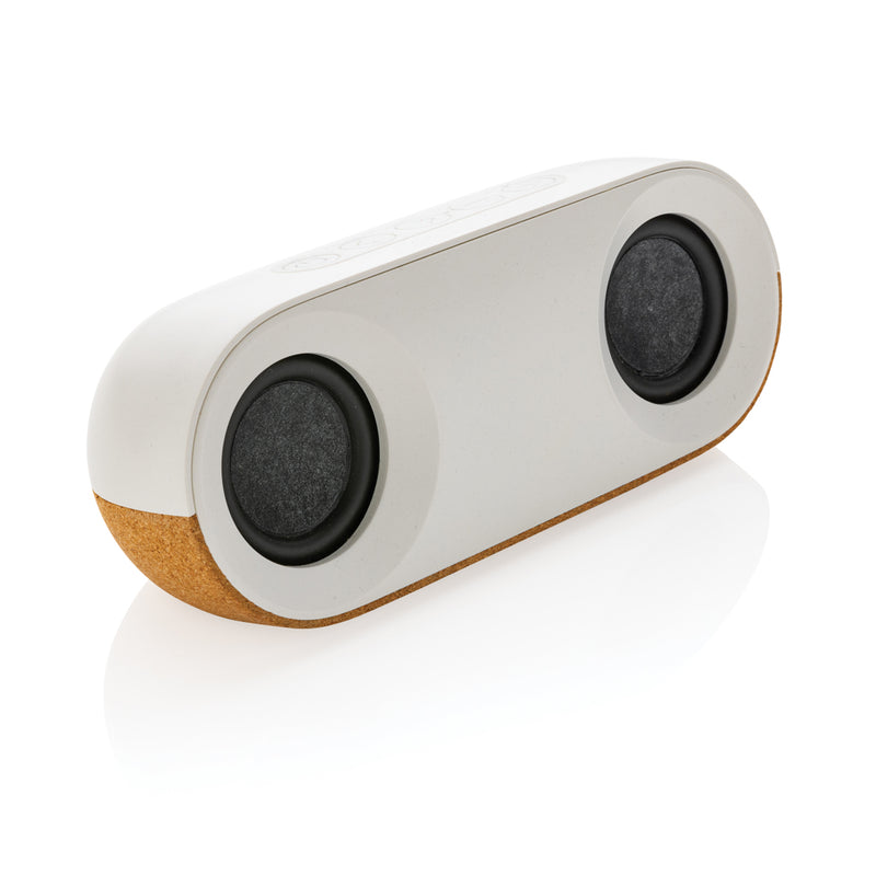 Load image into Gallery viewer, Oregon RCS recycled plastic and cork 10W speaker - Custom Wood Designs
