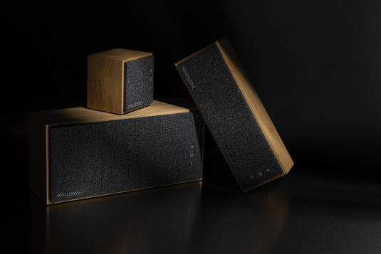 Wynn 5W bamboo wireless speaker - Custom Wood Designs