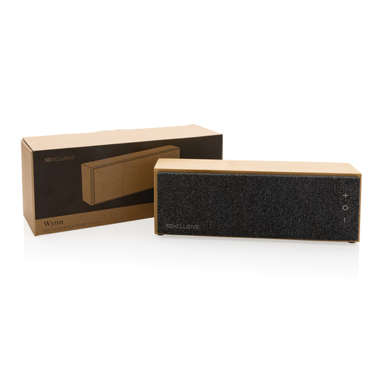 Wynn 10W bamboo wireless speaker - Custom Wood Designs
