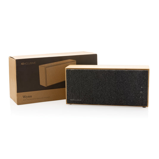 Wynn 20W bamboo wireless speaker - Custom Wood Designs