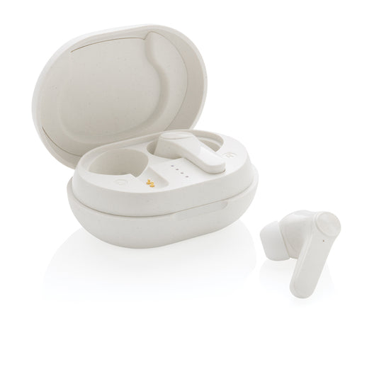 RCS standard recycled plastic TWS earbuds - Custom Wood Designs