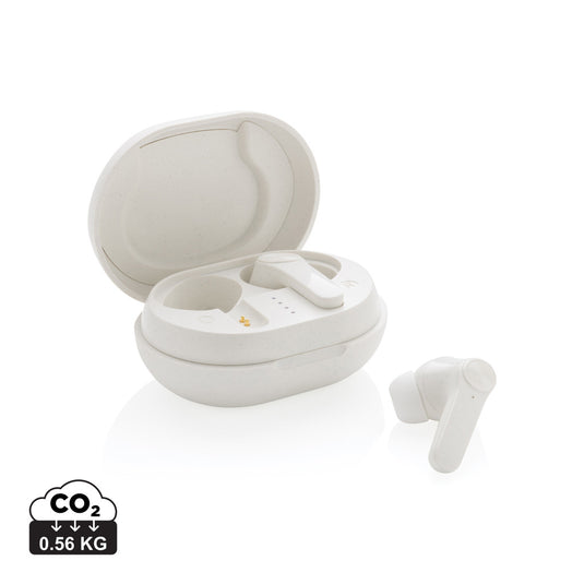 RCS standard recycled plastic TWS earbuds - Custom Wood Designs