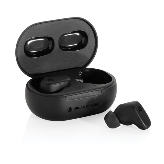 Urban Vitamin Gilroy hybrid ANC and ENC earbuds - Custom Wood Designs