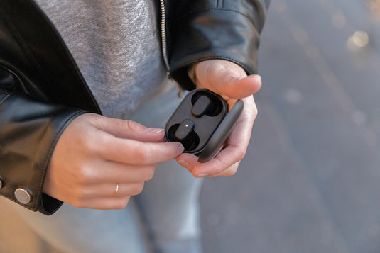 Urban Vitamin Gilroy hybrid ANC and ENC earbuds - Custom Wood Designs