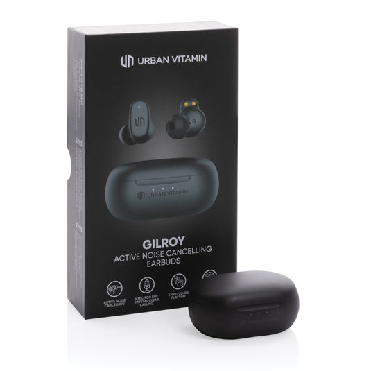 Urban Vitamin Gilroy hybrid ANC and ENC earbuds - Custom Wood Designs