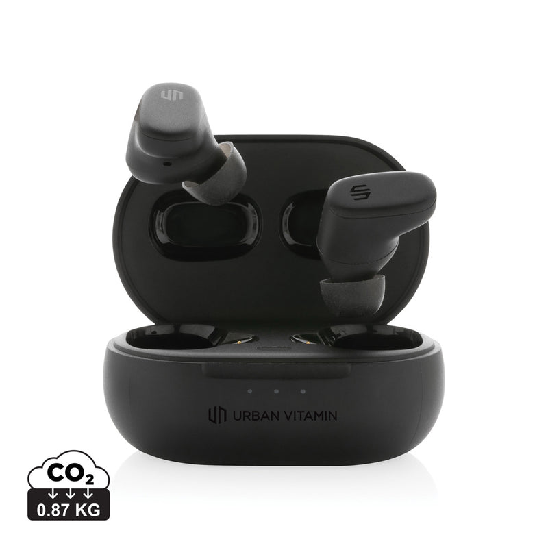 Load image into Gallery viewer, Urban Vitamin Gilroy hybrid ANC and ENC earbuds - Custom Wood Designs

