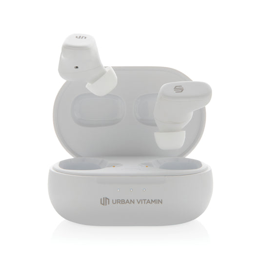 Urban Vitamin Gilroy hybrid ANC and ENC earbuds - Custom Wood Designs