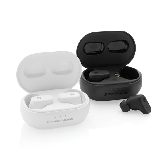 Urban Vitamin Gilroy hybrid ANC and ENC earbuds - Custom Wood Designs