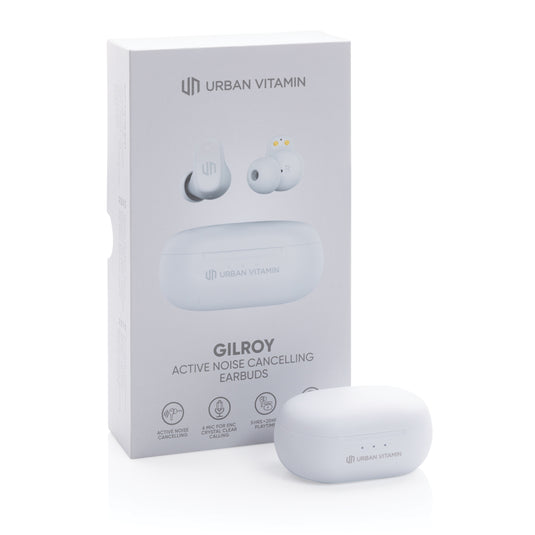 Urban Vitamin Gilroy hybrid ANC and ENC earbuds - Custom Wood Designs
