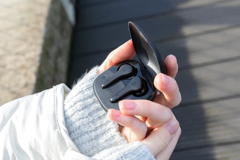 Load image into Gallery viewer, Urban Vitamin Byron ENC earbuds - Custom Wood Designs
