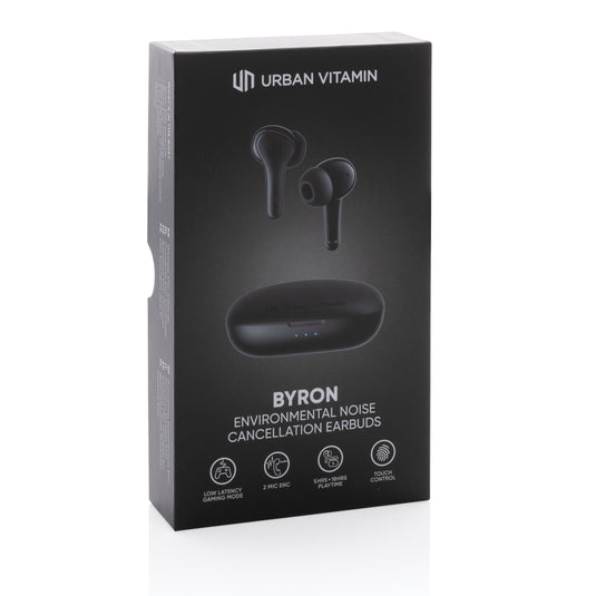 Urban Vitamin Byron ENC earbuds - Custom Wood Designs