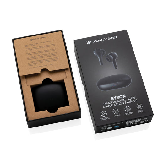 Urban Vitamin Byron ENC earbuds - Custom Wood Designs