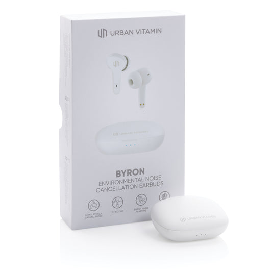 Urban Vitamin Byron ENC earbuds - Custom Wood Designs