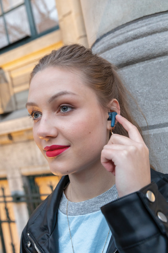 Load image into Gallery viewer, Urban Vitamin Byron ENC earbuds - Custom Wood Designs

