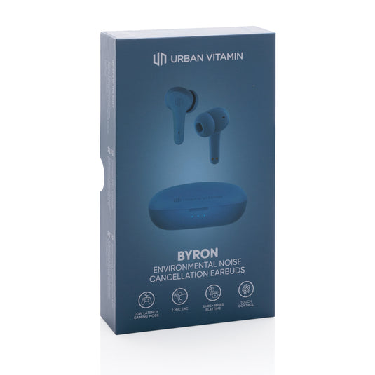 Urban Vitamin Byron ENC earbuds - Custom Wood Designs