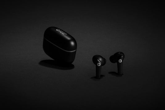 RCS recycled plastic Swiss Peak TWS earbuds 2.0 - Custom Wood Designs