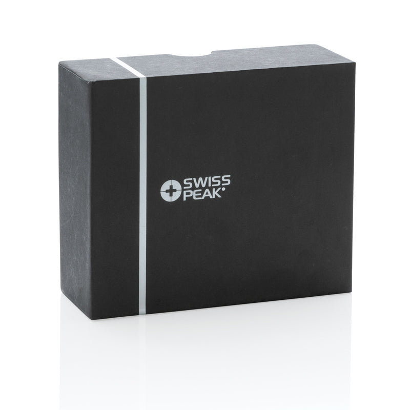 Load image into Gallery viewer, RCS recycled plastic Swiss Peak TWS earbuds 2.0 - Custom Wood Designs
