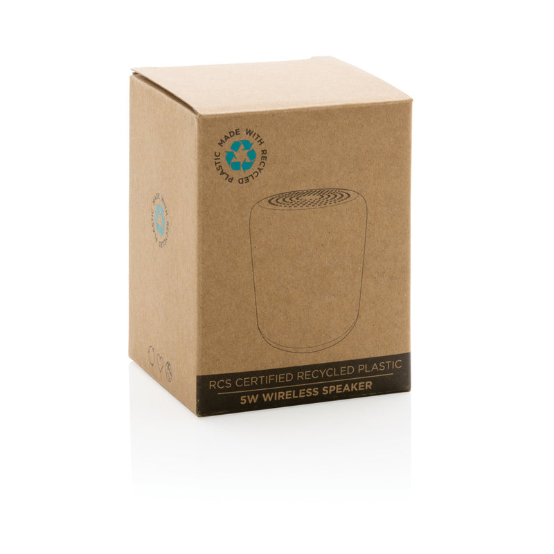 Load image into Gallery viewer, RCS certified recycled plastic 5W Wireless speaker - Custom Wood Designs
