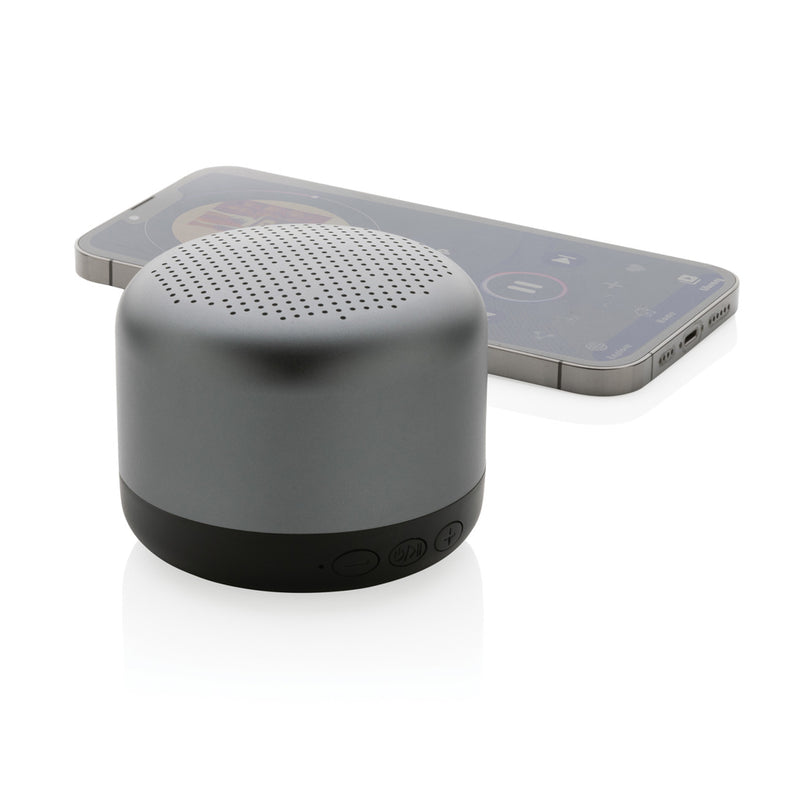 Load image into Gallery viewer, Terra RCS recycled aluminium 5W wireless speaker - Custom Wood Designs
