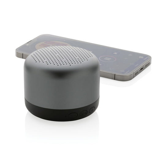 Terra RCS recycled aluminium 5W wireless speaker - Custom Wood Designs