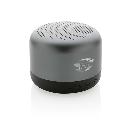 Terra RCS recycled aluminium 5W wireless speaker - Custom Wood Designs