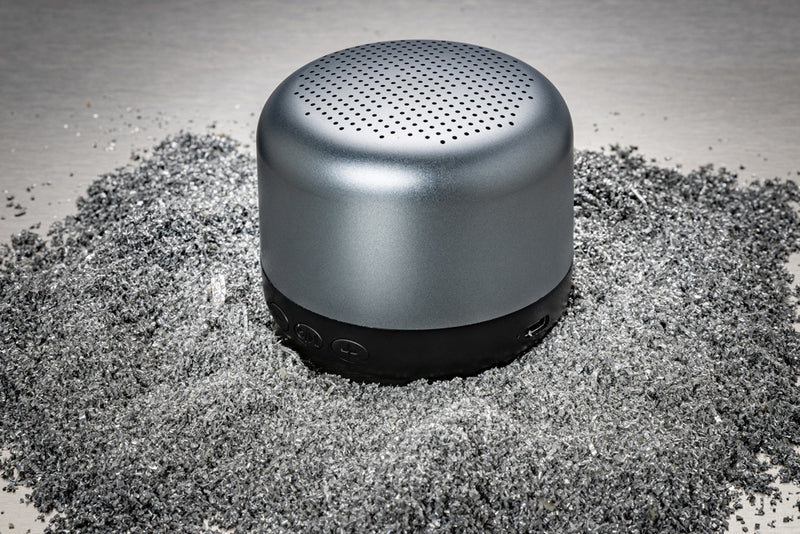 Load image into Gallery viewer, Terra RCS recycled aluminium 5W wireless speaker - Custom Wood Designs

