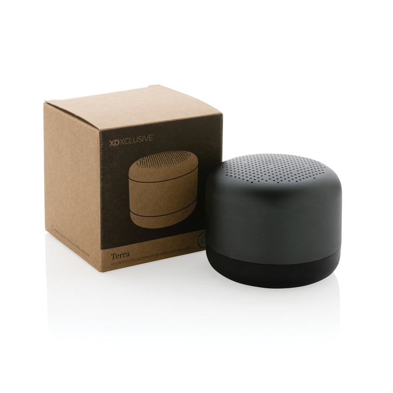 Load image into Gallery viewer, Terra RCS recycled aluminium 5W wireless speaker - Custom Wood Designs
