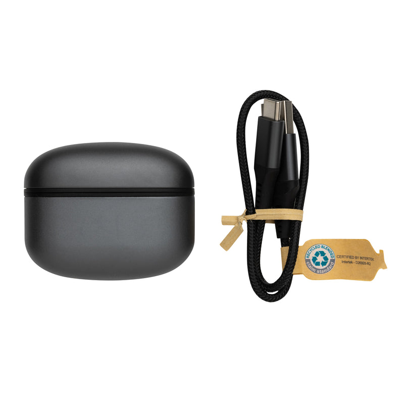 Load image into Gallery viewer, Terra RCS recycled aluminium wireless earbuds - Custom Wood Designs
