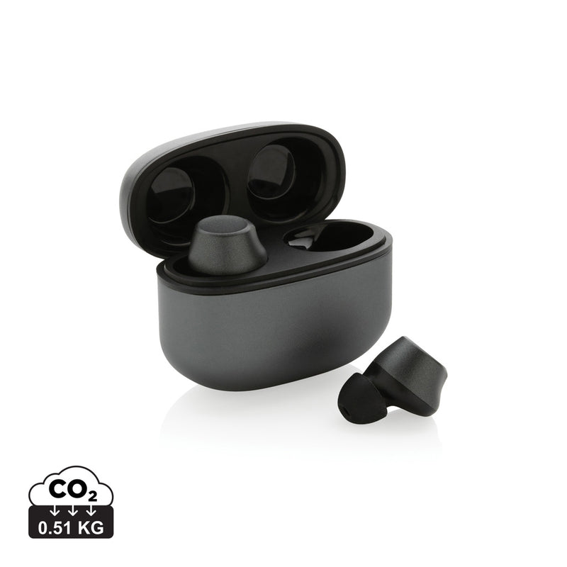 Load image into Gallery viewer, Terra RCS recycled aluminium wireless earbuds - Custom Wood Designs
