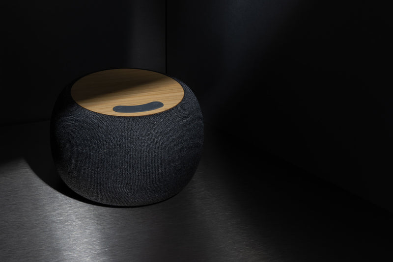 Load image into Gallery viewer, RCS Rplastic/PET and bamboo 5W speaker - Custom Wood Designs
