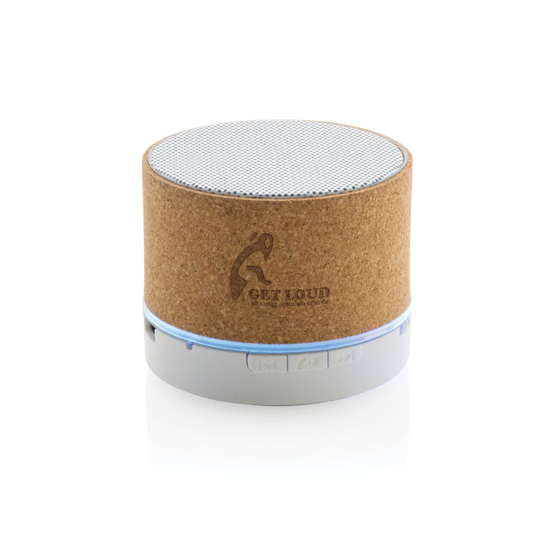 Load image into Gallery viewer, Cork 3W wireless speaker - Custom Wood Designs
