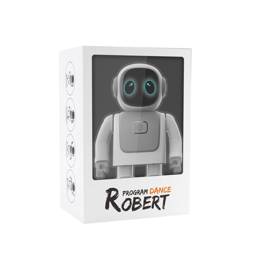 XD Collection Robert dancing robot speaker accessory for phones and tablets, featuring a playful robot design.