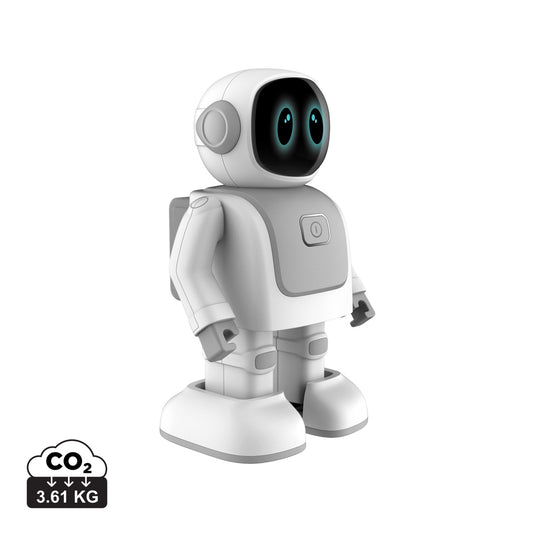 Robert the dancing robot speaker from XD Collection, a fun phone and tablet accessory with a playful robot design.