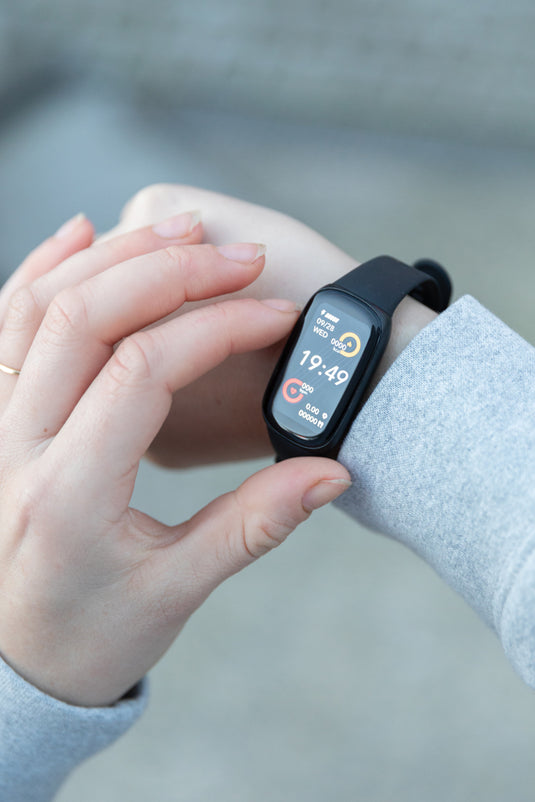 RCS recycled TPU  activity watch 1.47'' screen with HR - Custom Wood Designs