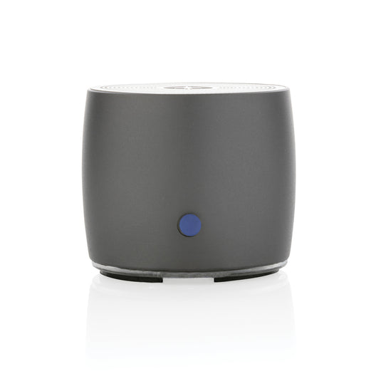 Swiss Peak RCS recycled aluminum 3W bass speaker - Custom Wood Designs