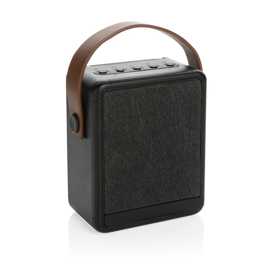 Skywave RCS recycled plastic solar speaker 12W - Custom Wood Designs