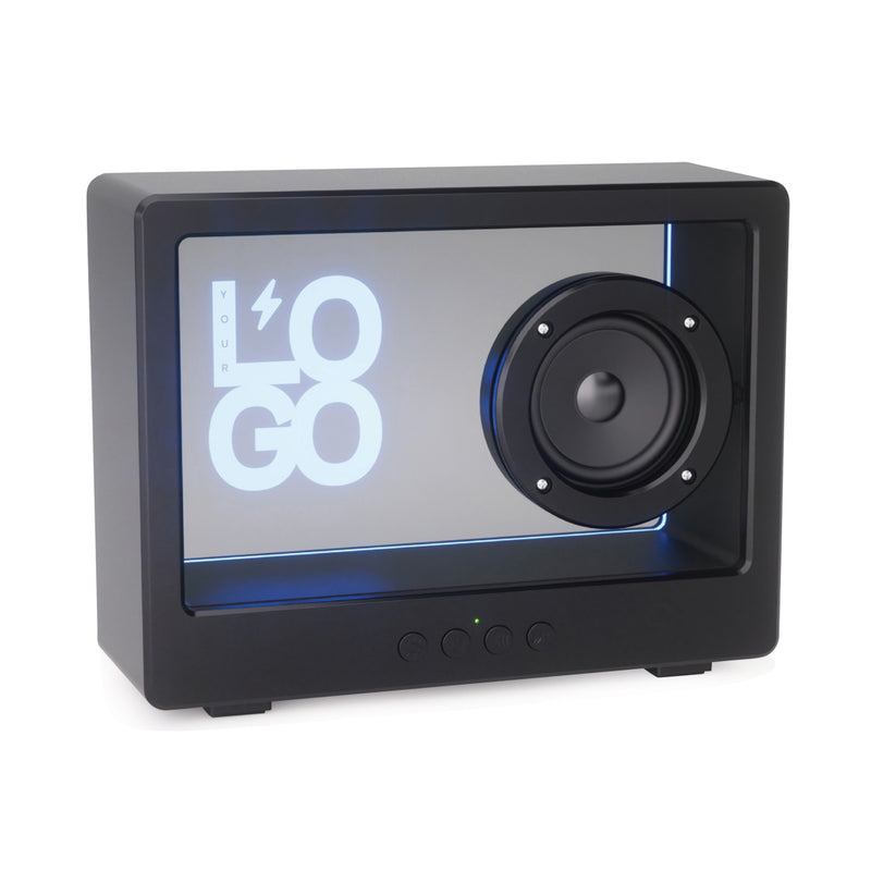 Load image into Gallery viewer, Soundclear Transparent 5W wireless speaker - Custom Wood Designs
