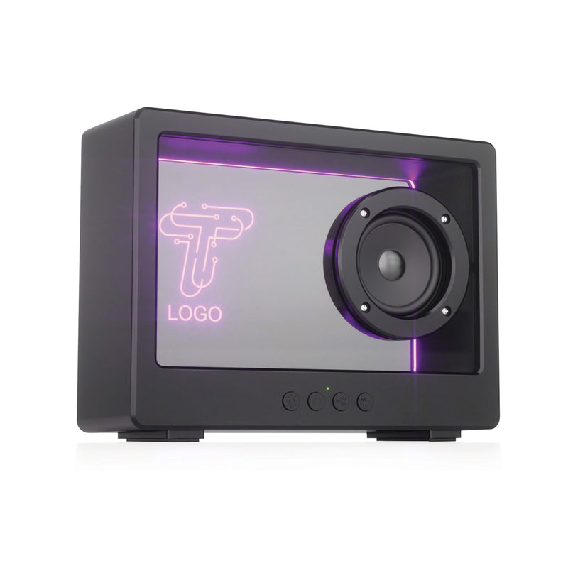 Load image into Gallery viewer, Soundclear Transparent 5W wireless speaker - Custom Wood Designs
