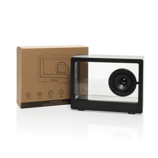 Soundclear Transparent 5W wireless speaker - Custom Wood Designs